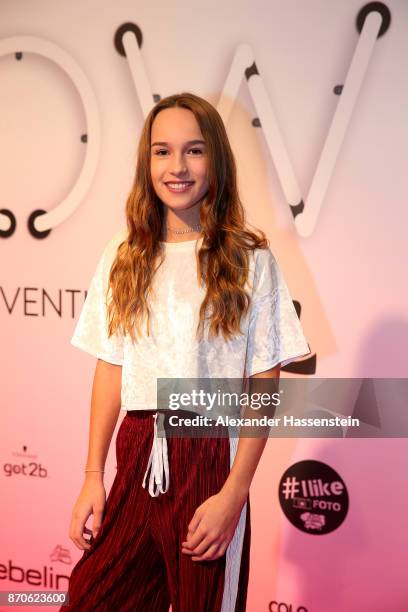 Nona Kanal attends the GLOW - The Beauty Convention at Station on November 4, 2017 in Berlin, Germany.