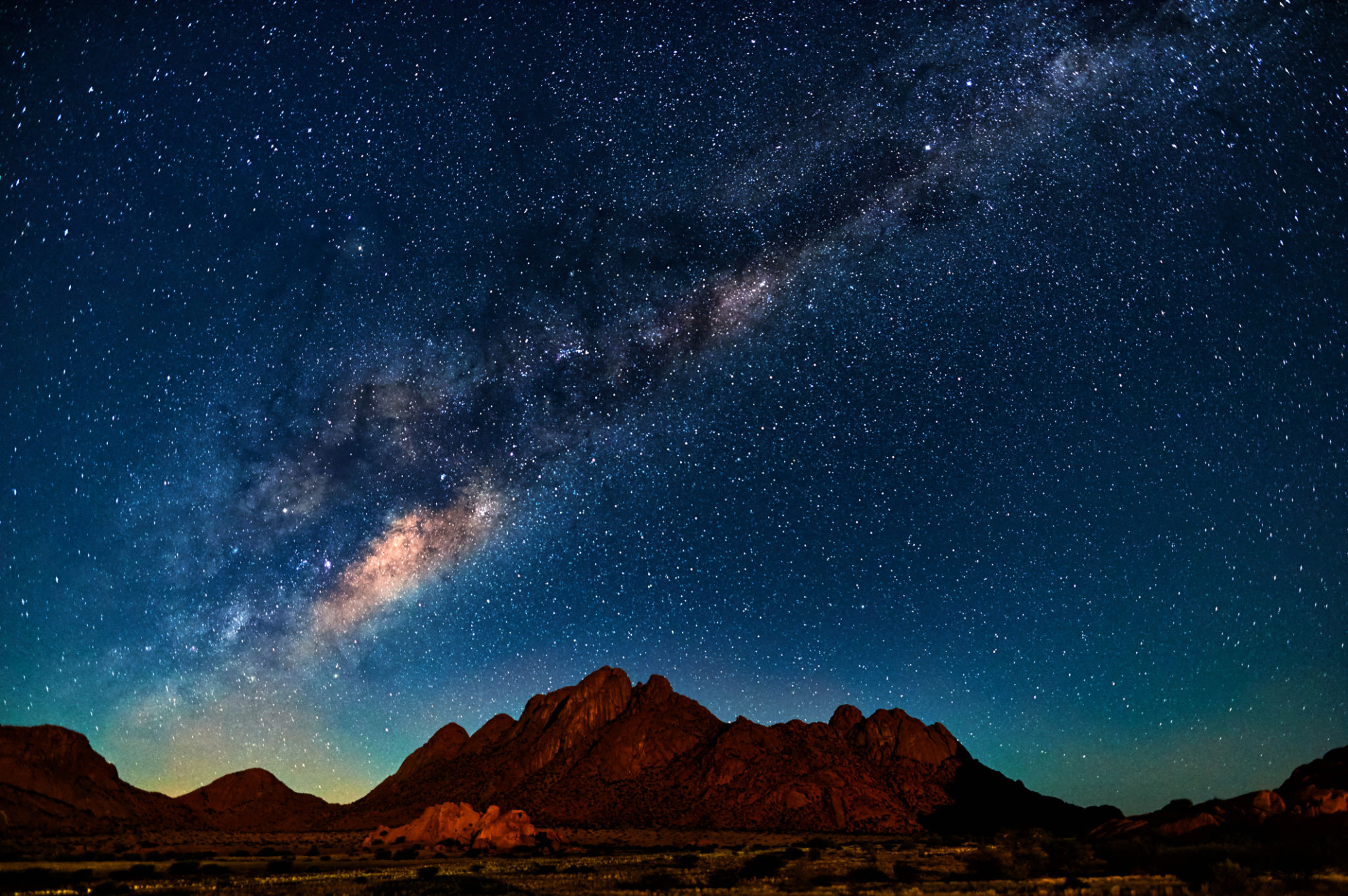 starlit desert