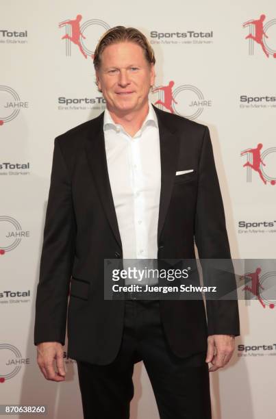 Markus Gisdol poses at the 10th anniversary celebration of the Sports Total Agency on November 5, 2017 in Cologne, Germany.