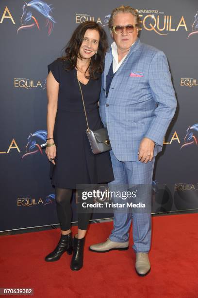 Michael Brandner and his wife Karin Brandner during the world premiere of the horse show 'EQUILA' at Apassionata Showpalast Muenchen on November 5,...