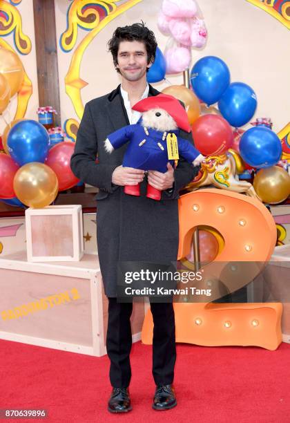 Ben Whishaw attends the 'Paddington 2' premiere at BFI Southbank on November 5, 2017 in London, England.