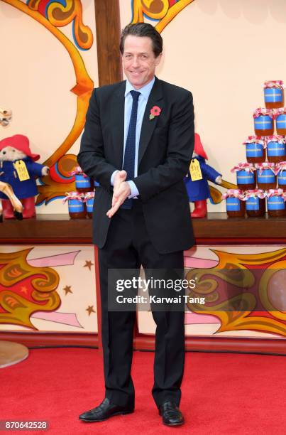 Hugh Grant attends the 'Paddington 2' premiere at BFI Southbank on November 5, 2017 in London, England.