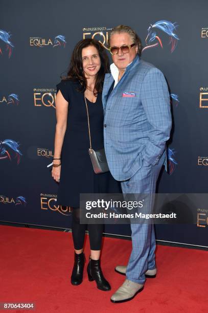 Michael Brandner and is wife Karin Brandner during the world premiere of the horse show 'EQUILA' at Apassionata Showpalast Muenchen on November 5,...