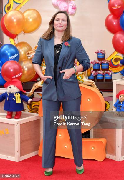 Jessica Hynes attends the 'Paddington 2' premiere at BFI Southbank on November 5, 2017 in London, England.