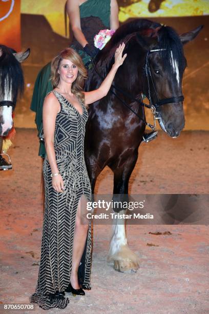 Mareile Hoeppner during the world premiere of the horse show 'EQUILA' at Apassionata Showpalast Muenchen on November 5, 2017 in Munich, Germany.