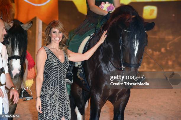 Mareile Hoeppner during the world premiere of the horse show 'EQUILA' at Apassionata Showpalast Muenchen on November 5, 2017 in Munich, Germany.