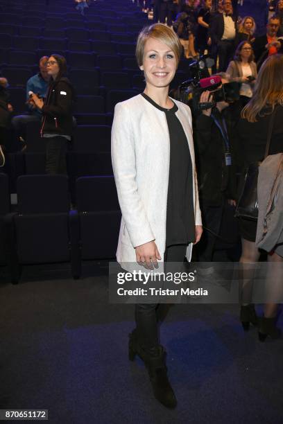 Magdalena Neuner during the world premiere of the horse show 'EQUILA' at Apassionata Showpalast Muenchen on November 5, 2017 in Munich, Germany.