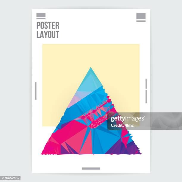 Line Design Layout Poster 146,277 Poster Design Template Vector High Res Illustrations - Getty Images