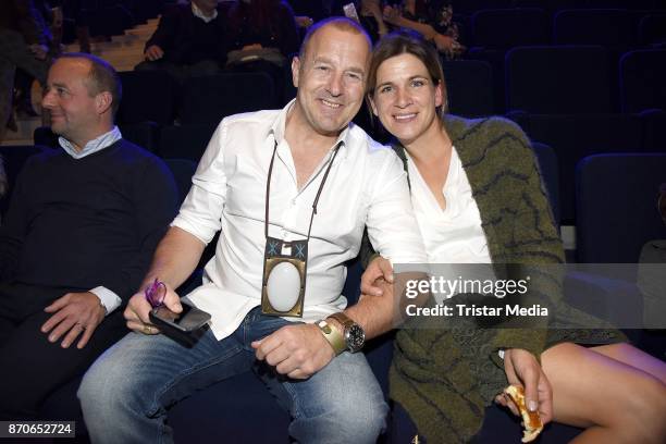 Heino Ferch and his wife Marie-Jeanette Ferch during the world premiere of the horse show 'EQUILA' at Apassionata Showpalast Muenchen on November 5,...