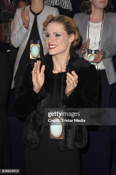 Michelle Hunziker during the world premiere of the horse show 'EQUILA' at Apassionata Showpalast Muenchen on November 5, 2017 in Munich, Germany.