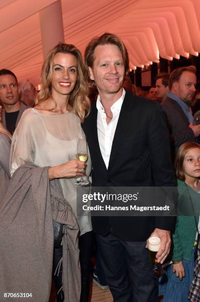 Mike Kraus and his wife Coco, Constanze Kraus during the world premiere of the horse show 'EQUILA' at Apassionata Showpalast Muenchen on November 5,...