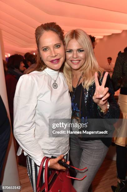 Doreen Dietel and Diana Herold during the world premiere of the horse show 'EQUILA' at Apassionata Showpalast Muenchen on November 5, 2017 in Munich,...