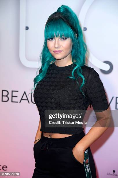 Dagi Bee attends the GLOW - The Beauty Convention at Station on November 4, 2017 in Berlin, Germany.