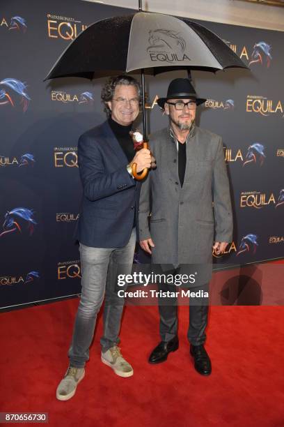 Florian Langenscheidt, Jochen Schweizer during the world premiere of the horse show 'EQUILA' at Apassionata Showpalast Muenchen on November 5, 2017...