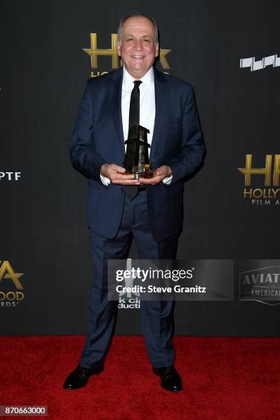 Honoree Joe Letteri, recipient of the Hollywood Visual Effects Award for 'War for the Planet of the Apes,' attends the 21st Annual Hollywood Film...