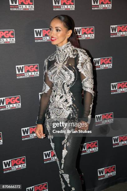 Singer Mya attends WPGC's 18th Annual For Sisters Only at Walter E. Washington Convention Center on November 4, 2017 in Washington, DC.