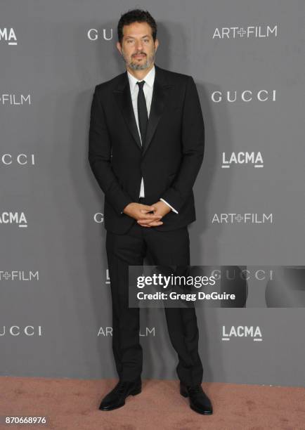 Guy Oseary arrives at the 2017 LACMA Art + Film Gala honoring Mark Bradford and George Lucas at LACMA on November 4, 2017 in Los Angeles, California.