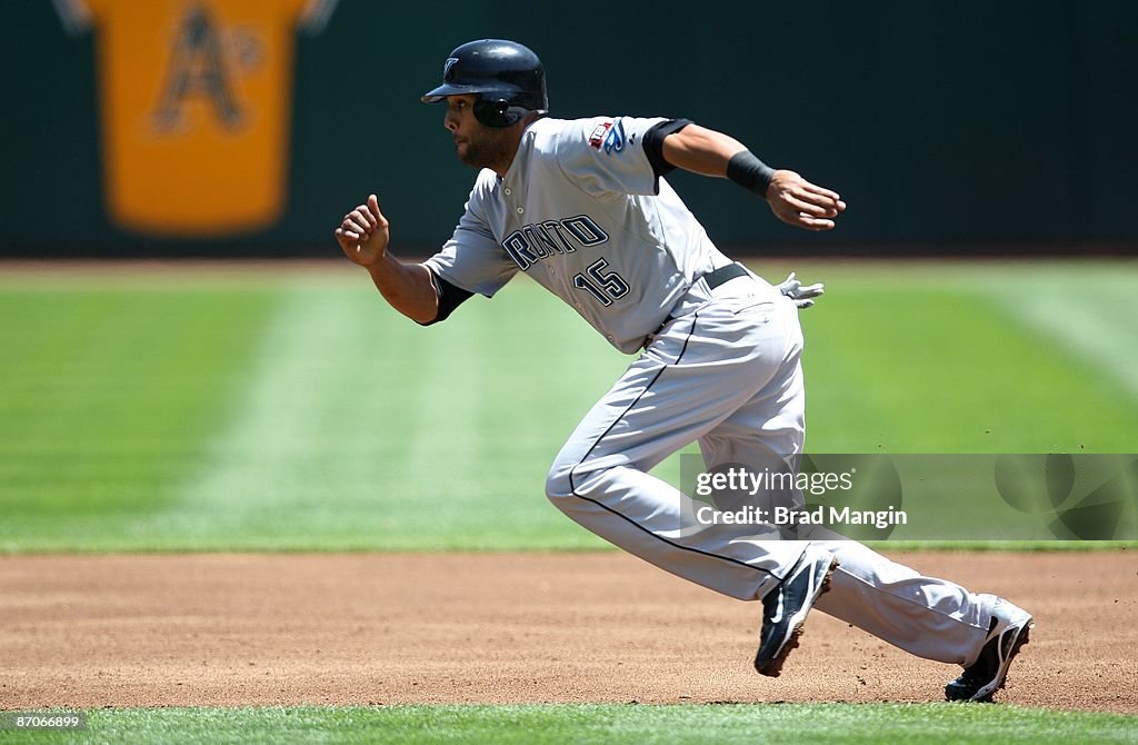 Toronto Blue Jays v Oakland Athletics