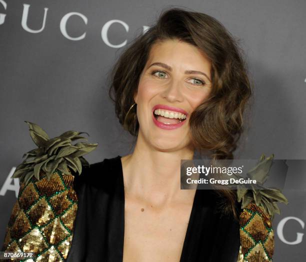 Michelle Alves arrives at the 2017 LACMA Art + Film Gala honoring Mark Bradford and George Lucas at LACMA on November 4, 2017 in Los Angeles,...