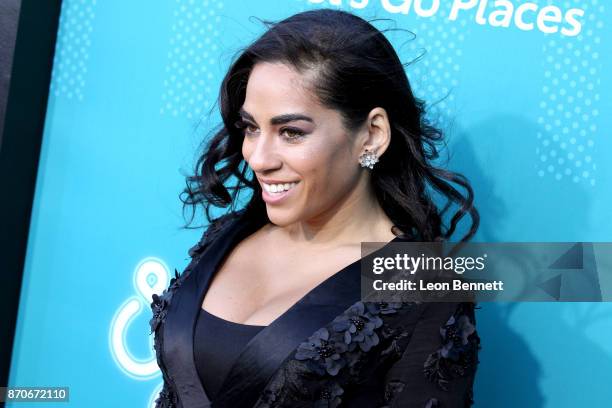 Sharon Carpenter attends the 2017 Soul Train Awards, presented by BET, at the Orleans Arena on November 5, 2017 in Las Vegas, Nevada.