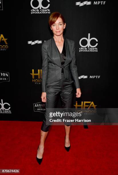 Actor Julianne Nicholson attends the 21st Annual Hollywood Film Awards at The Beverly Hilton Hotel on November 5, 2017 in Beverly Hills, California.