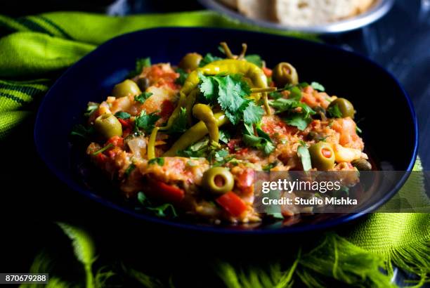 salted fish dinner - bacalhau imagens e fotografias de stock