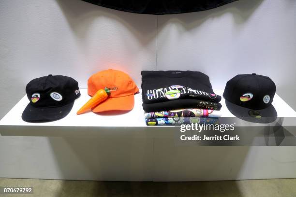 Takashi Murakami custom collaboration with New Era Cap 2017 Complex Con Ambassador Collab lounge with A$AP Ferg, Mike Will Made-IT, Jerry Lorenzo,...