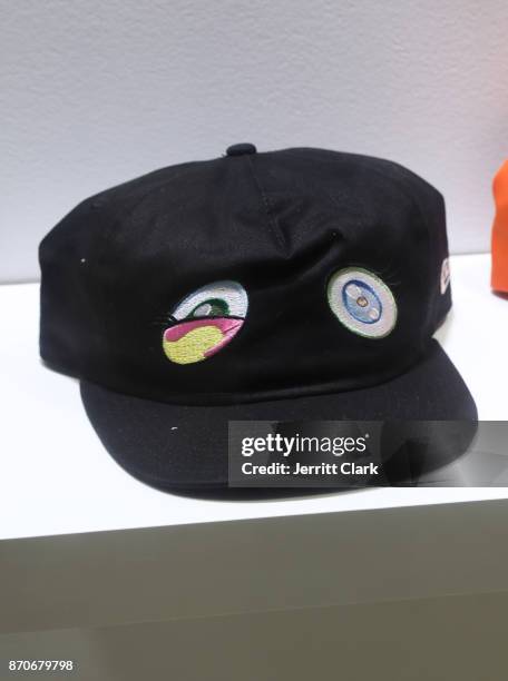 Takashi Murakami custom collaboration with New Era Cap 2017 Complex Con Ambassador Collab lounge with A$AP Ferg, Mike Will Made-IT, Jerry Lorenzo,...