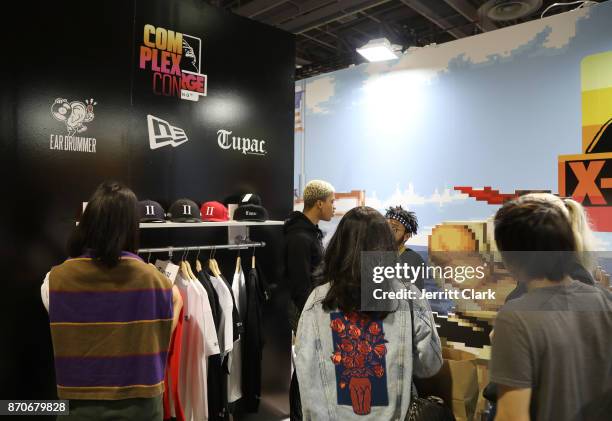 General view of the atmosphere at New Era Cap 2017 Complex Con Ambassador Collab lounge with A$AP Ferg, Mike Will Made-IT, Jerry Lorenzo, Takashi...