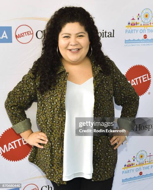 Raini Rodriguez attends the 18th Annual Mattel Party on the Pier at Pacific Park, on Santa Monica Pier on November 5, 2017 in Santa Monica, California