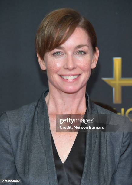 Actor Julianne Nicholson attends the 21st Annual Hollywood Film Awards at The Beverly Hilton Hotel on November 5, 2017 in Beverly Hills, California.