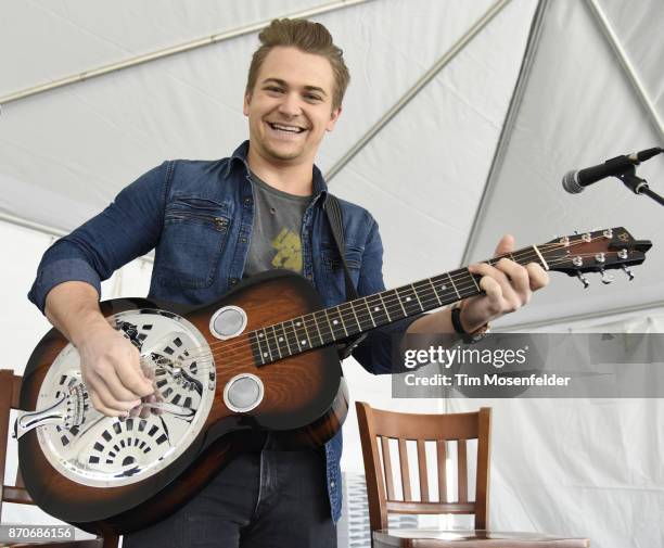 Hunter Hayes performs during Live In The Vineyard 2017 at Peju Winery on November 5, 2017 in Rutherford, California.