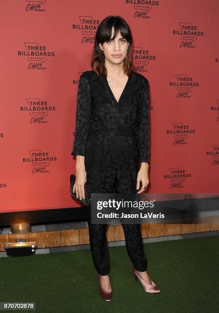 Actress Natalie Morales attends the premiere of "Three Billboards Outside Ebbing, Missouri" at NeueHouse Hollywood on November 3, 2017 in Los...