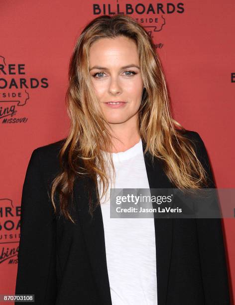 Actress Alicia Silverstone attends the premiere of "Three Billboards Outside Ebbing, Missouri" at NeueHouse Hollywood on November 3, 2017 in Los...