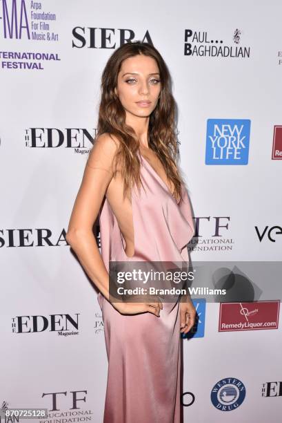 Actor Angela Sarafyan attends the 20th Annual ARPA Awards Gala at Loews Hollywood Hotel on November 5, 2017 in Hollywood, California.