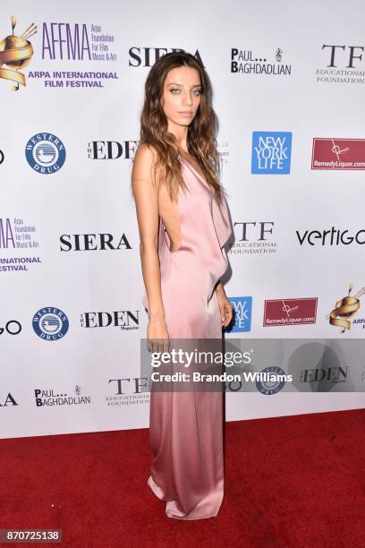 Actor Angela Sarafyan attends the 20th Annual ARPA Awards Gala at Loews Hollywood Hotel on November 5, 2017 in Hollywood, California.