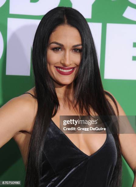 Nikki Bella arrives at the premiere of Paramount Pictures' "Daddy's Home 2" at Regency Village Theatre on November 5, 2017 in Westwood, California.