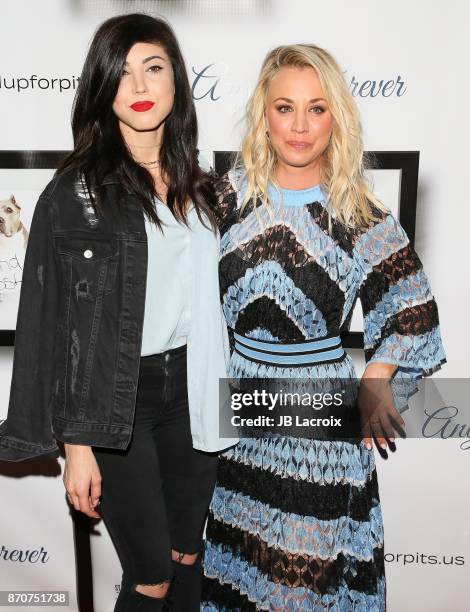 Briana Cuoco and Kaley Cuoco attend the 7th Annual Stand Up For Pits on November 5, 2017 in Los Angeles, California.