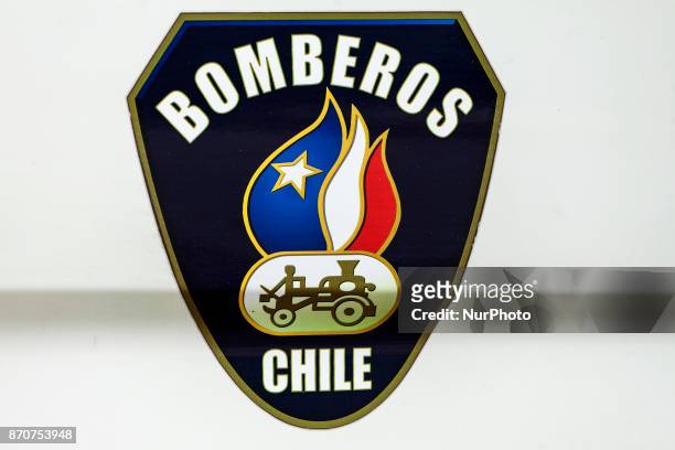 Osorno, Chile. 5 November 2017. The competition &quot;Desafío bomberos de Chile 2017&quot; southern zone was held in the Pleistocene park Chuyaca de...
