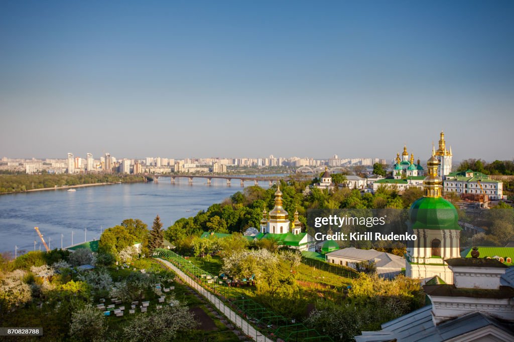 Kyiv Pechersk Lavra in early spring, Kyiv, Ukraine