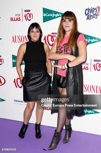 Rozalen attends the concert Cadena 100 por Ellas whose benefits go to the Spanish Association Against Cancer for the fight against breast cancer,...