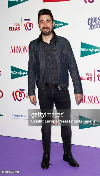 Alex Ubago attends the concert Cadena 100 por Ellas whose benefits go to the Spanish Association Against Cancer for the fight against breast cancer,...