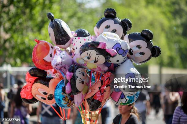 Santiago de Chile, Chile Balloons in Santiago de Chile, capital of Chile on October 15, 2017 in Santiago de Chile, Chile .