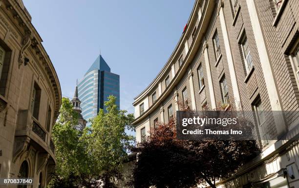 Santiago de Chile, Chile Modern and historic buildings in Santiago de Chile, capital of Chile on October 15, 2017 in Santiago de Chile, Chile .