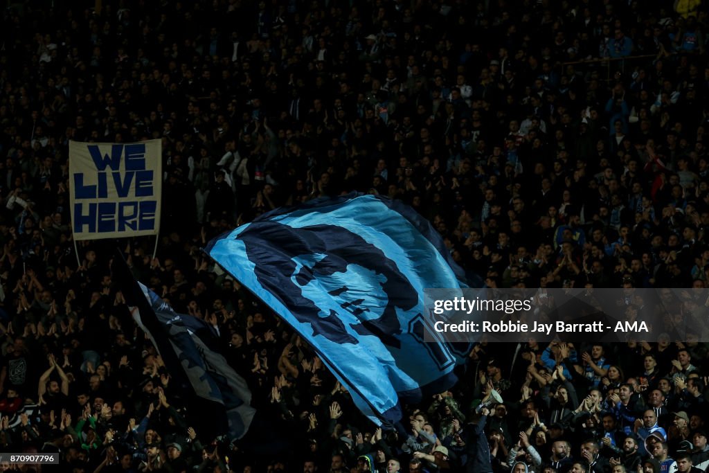 SSC Napoli v Manchester City - UEFA Champions League