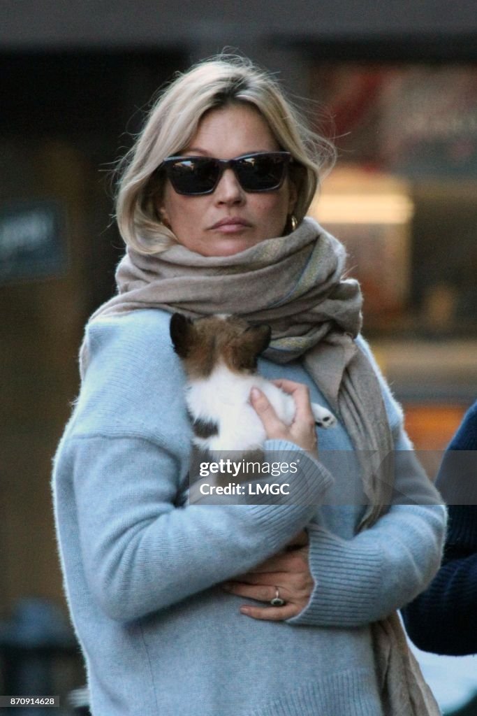 Kate Moss Sighting -  November 06, 2017