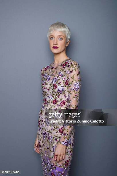 Actor Andrea Riseborough is photographed during the 61st BFI London Film Festival on October 14, 2017 in London, England.