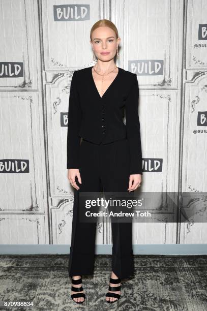 Kate Bosworth attends Build Presents the cast of "The Long Road Home" at Build Studio on November 6, 2017 in New York City.