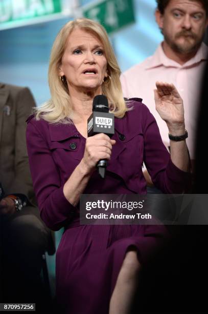 Martha Raddatz attends Build presents the cast of "The Long Road Home" at Build Studio on November 6, 2017 in New York City.