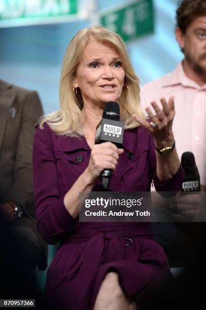 Martha Raddatz attends Build presents the cast of "The Long Road Home" at Build Studio on November 6, 2017 in New York City.